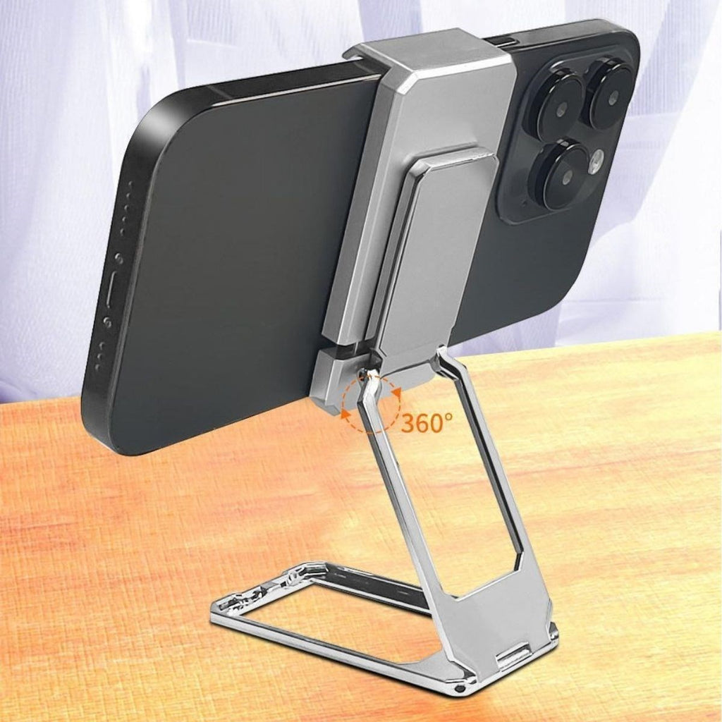 miorashop®  360 derece Dönen Tüm Telefon Tipleri İle Uyumlu Metal Telefon Standı Braket