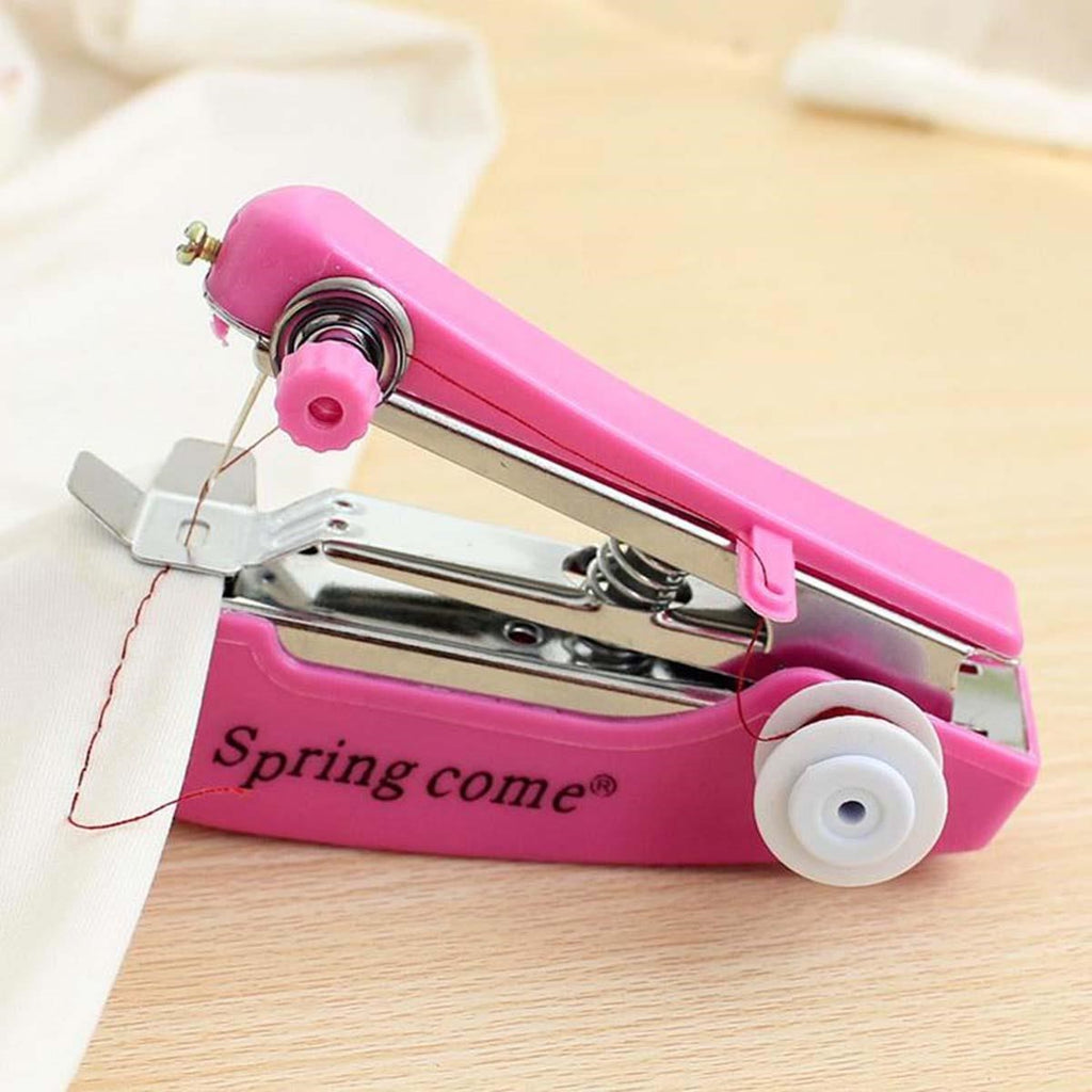 miorashop® Spring Come Mini Kolay Seyehat ve Ev Tipi El Dikiş Dikme Makinası