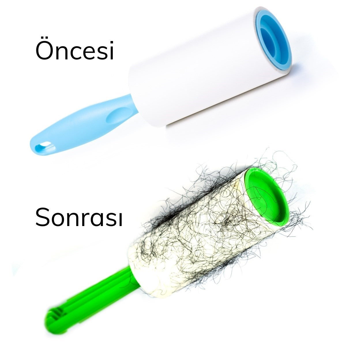miorashop® Pratik Tüy Alma ve Temizleme Tüy Toplama Makinesi Rulo Aparat