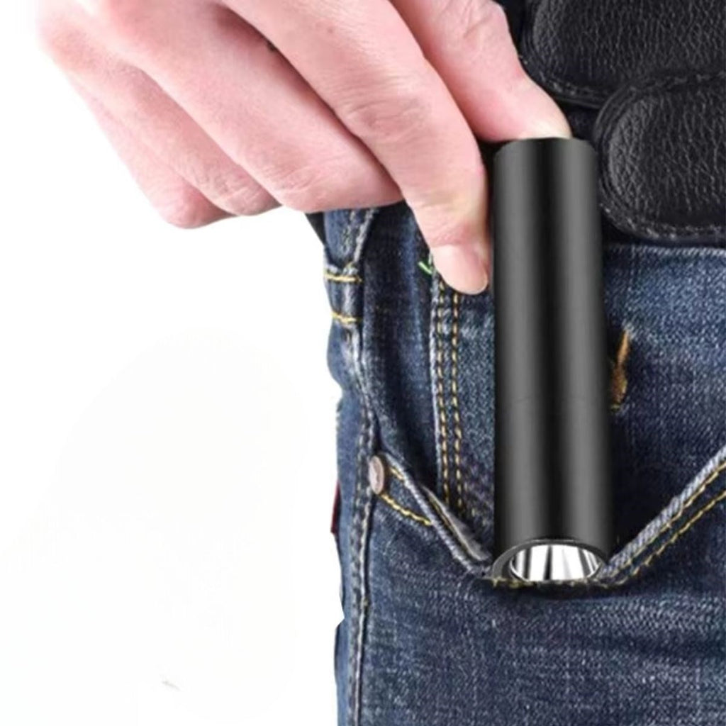miorashop® Mini Cep Boy USB İle Şarj Olan Oje Kurutucu Sahte Para Kontol LED UV Mor Işık El Feneri