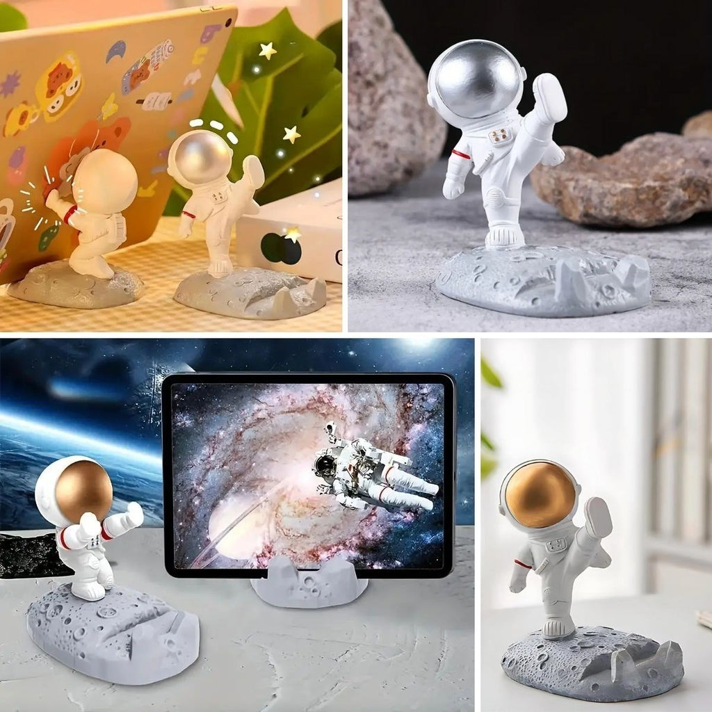 miorashop® Mini Astronot Model Telefon ve Tablet Tutucu Standı