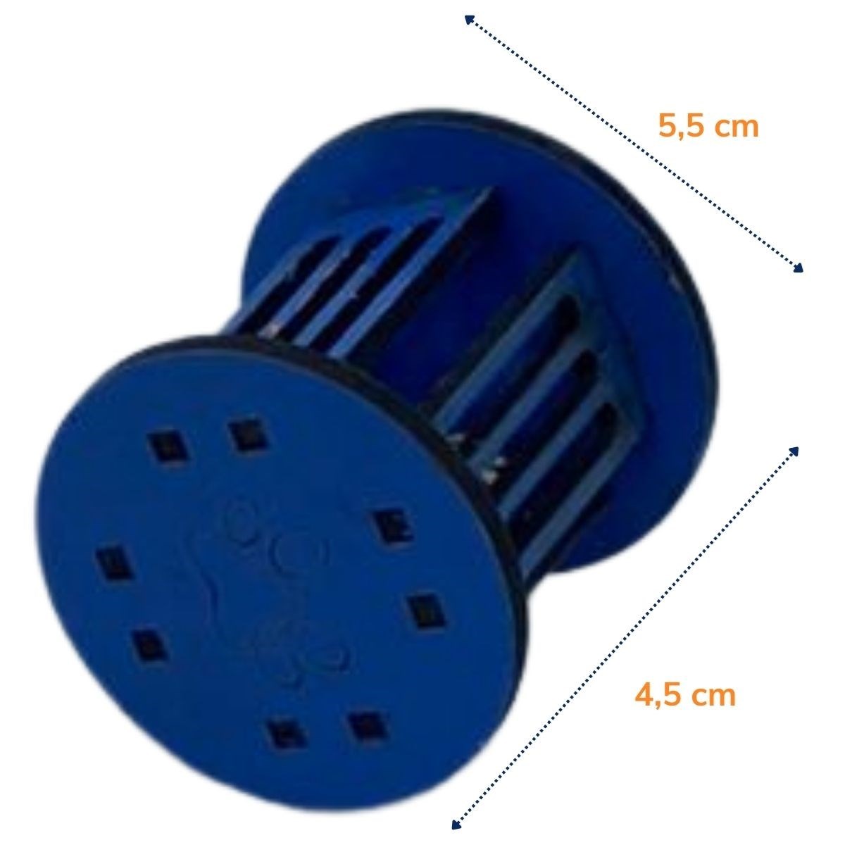 miorashop®  Mini Silindir Eğlenceli Renkli Sağlam Küçük Pati İzi Şekilli Kedi Oyuncağı