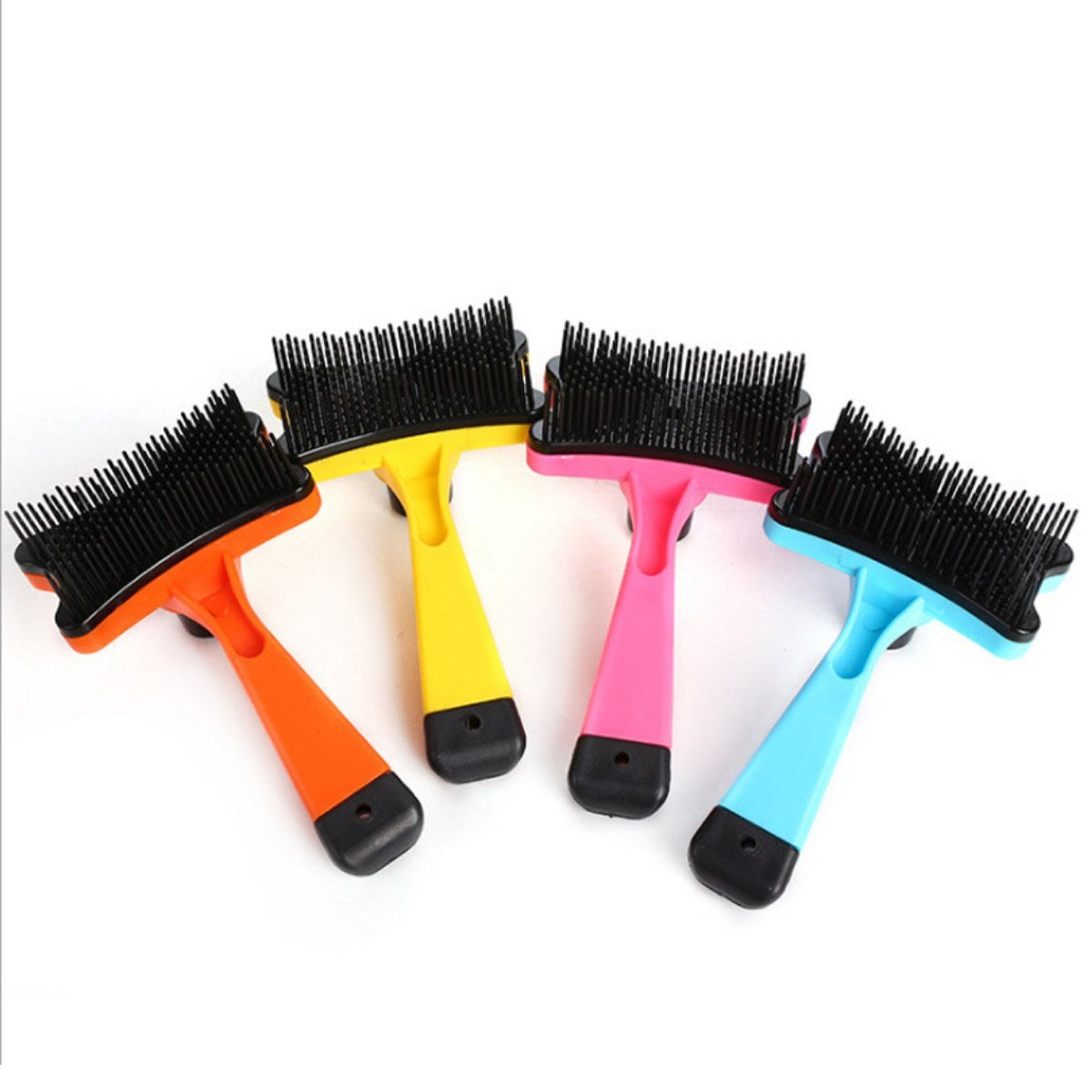 miorashop® Evcil Hayvan Kedi Köpek Tüy Toplayıcı Otomatik Tuşlu Pet Tarak