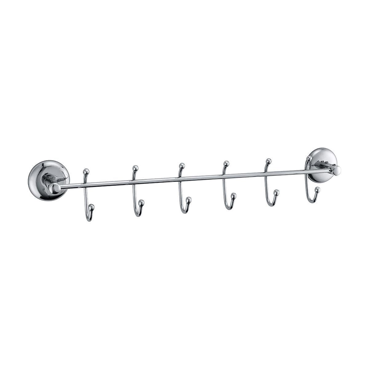 miorashop® 6 Kancalı Dekoratif Askılık Mutfak Banyo Duvar Yüzeyi Askısı