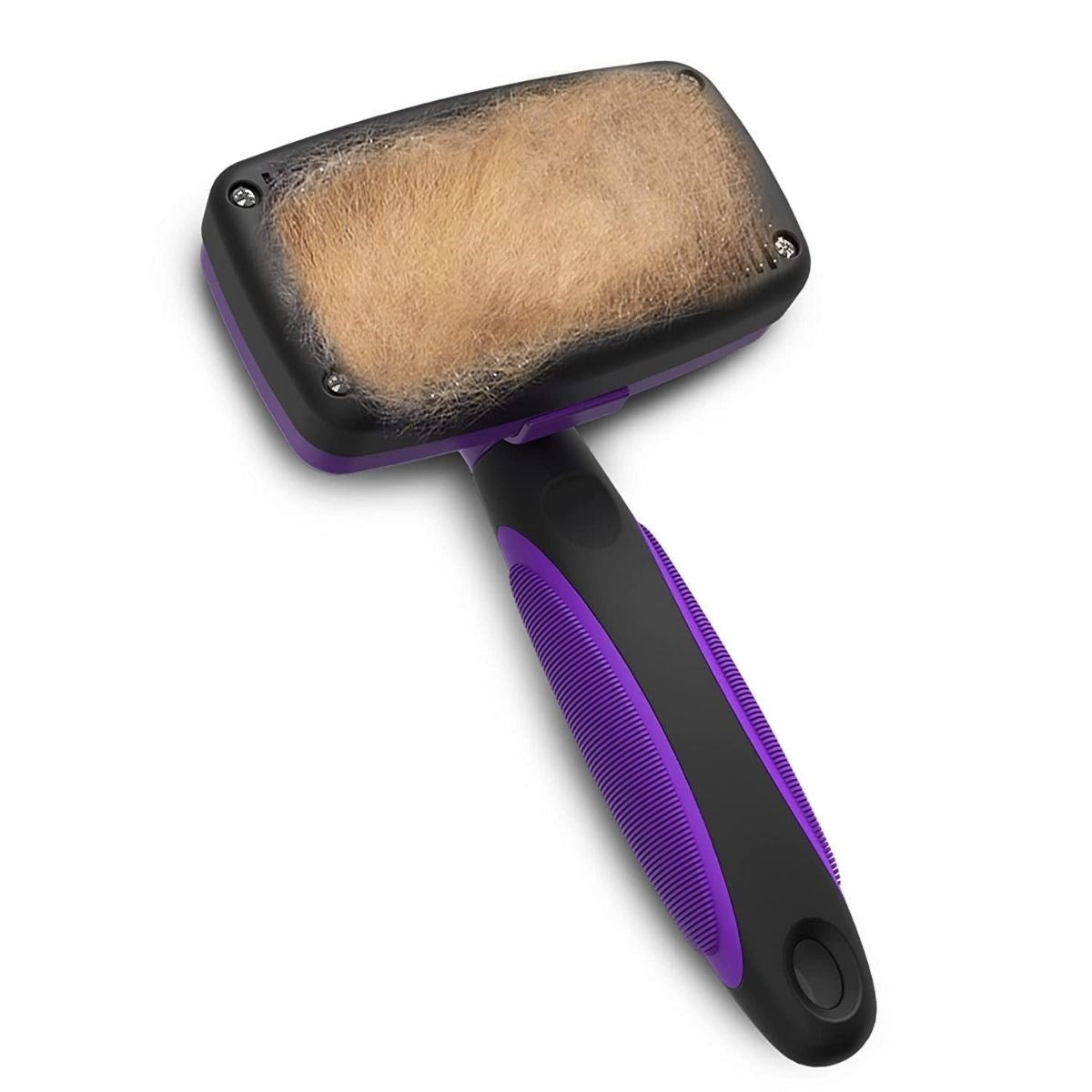 miorashop®  Otomatik Temizlenebilen Tuşlu Pratik Kedi Köpek Tüy Toplama Fırçası