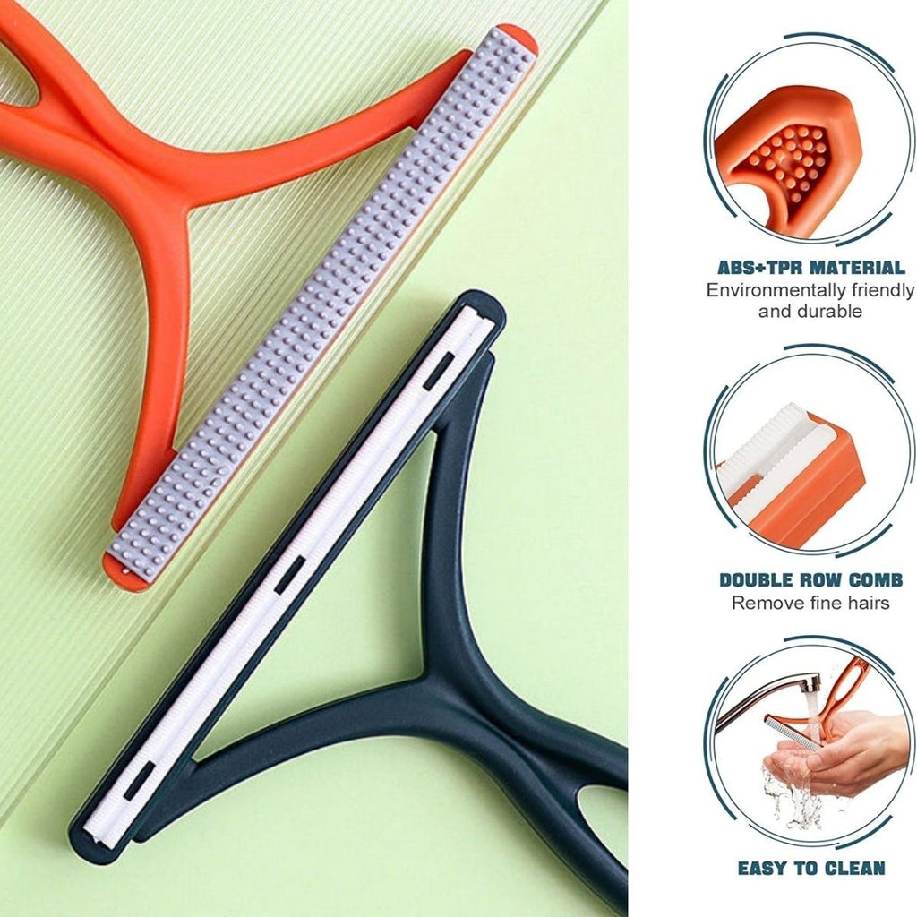 miorashop® Kedi Köpek Tüy Toplayıcı Çift Taraflı Pamuk Tiftiği ve Tüy Toplama Aleti