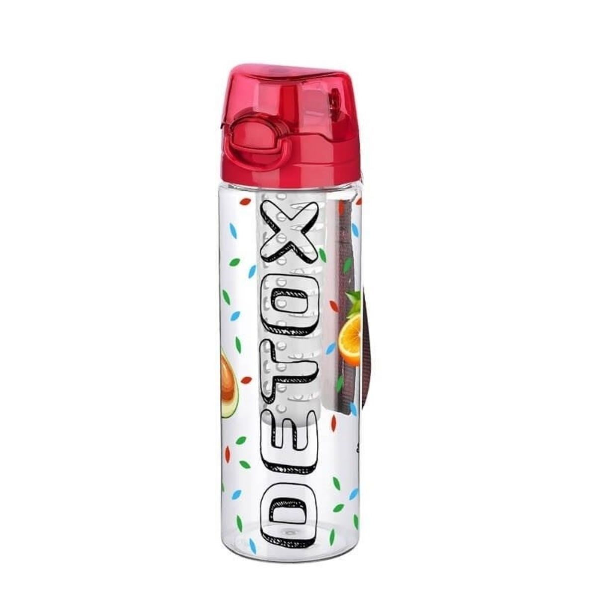 miorashop® Tutma Saplı Kilitli Kendiliğinden Süzgeçli Kolay Taşınabilir Detoks Sporcu Diyet Matarası