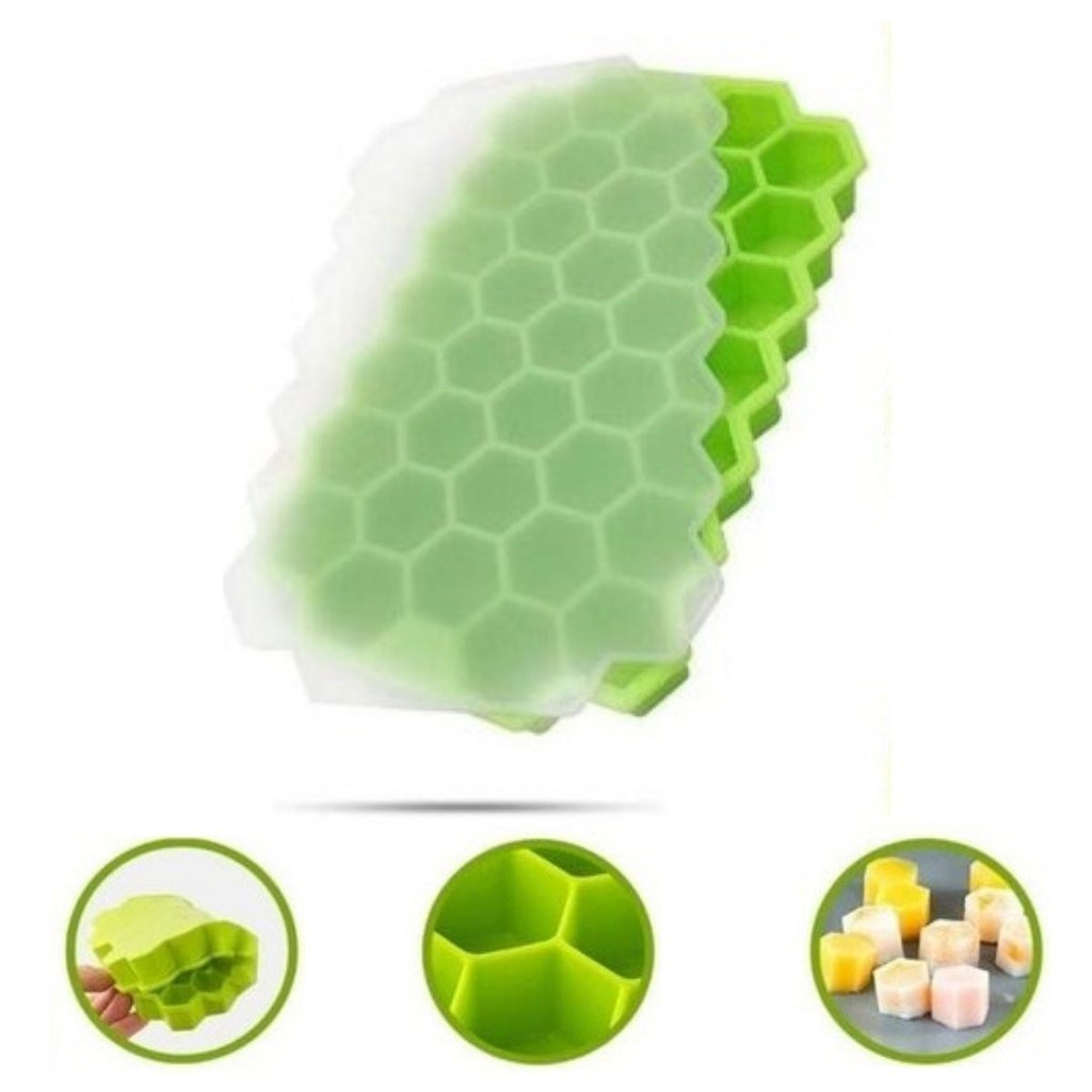 miorashop® 37 Bölmeli Slikon Petek Şeklinde Buz Kalıbı