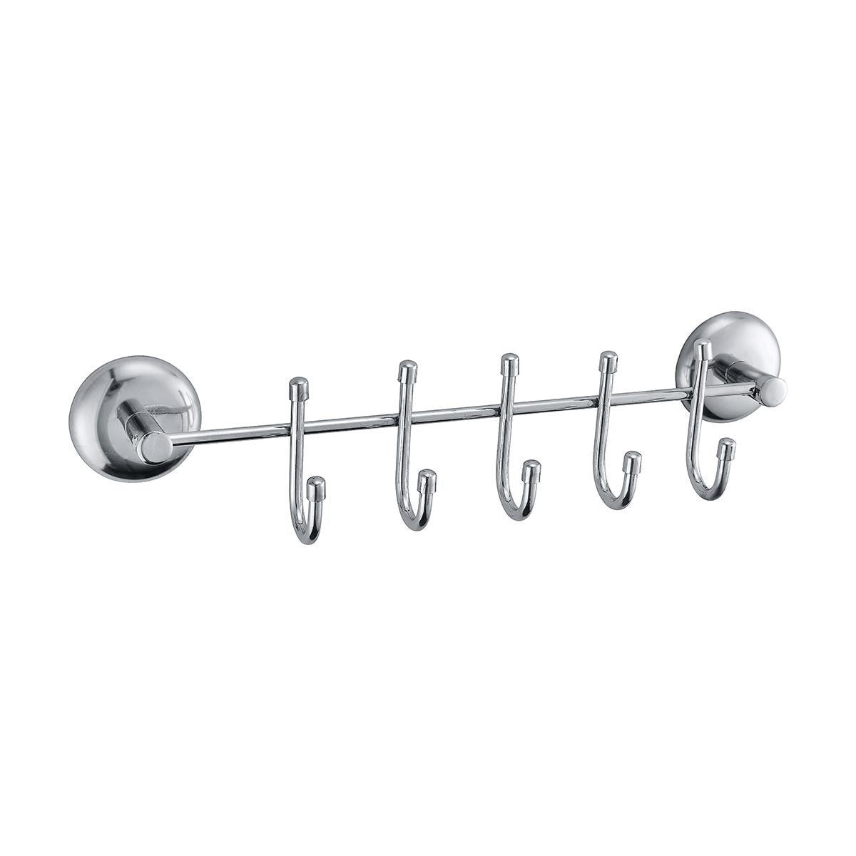 miorashop® 5 Kancalı Dekoratif Askılık Mutfak Banyo Duvar Yüzeyi Askısı