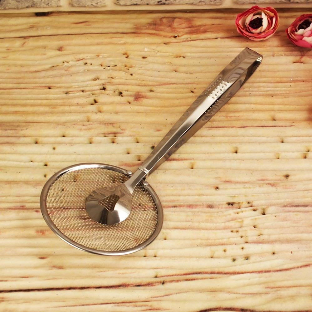 miorashop® Çok Amaçlı Süzgeçli Paslanmaz Metal Haşlama Ve Kızartma Maşası