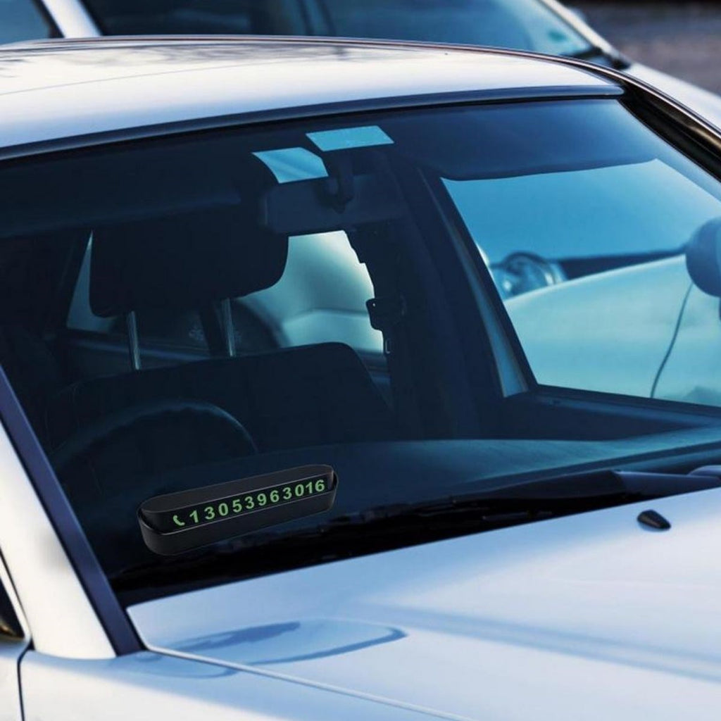 miorashop® Pratik Fosforlu Telefon Numarası Yamzak İçin Araç İçi Oto Numaratör Numaralık