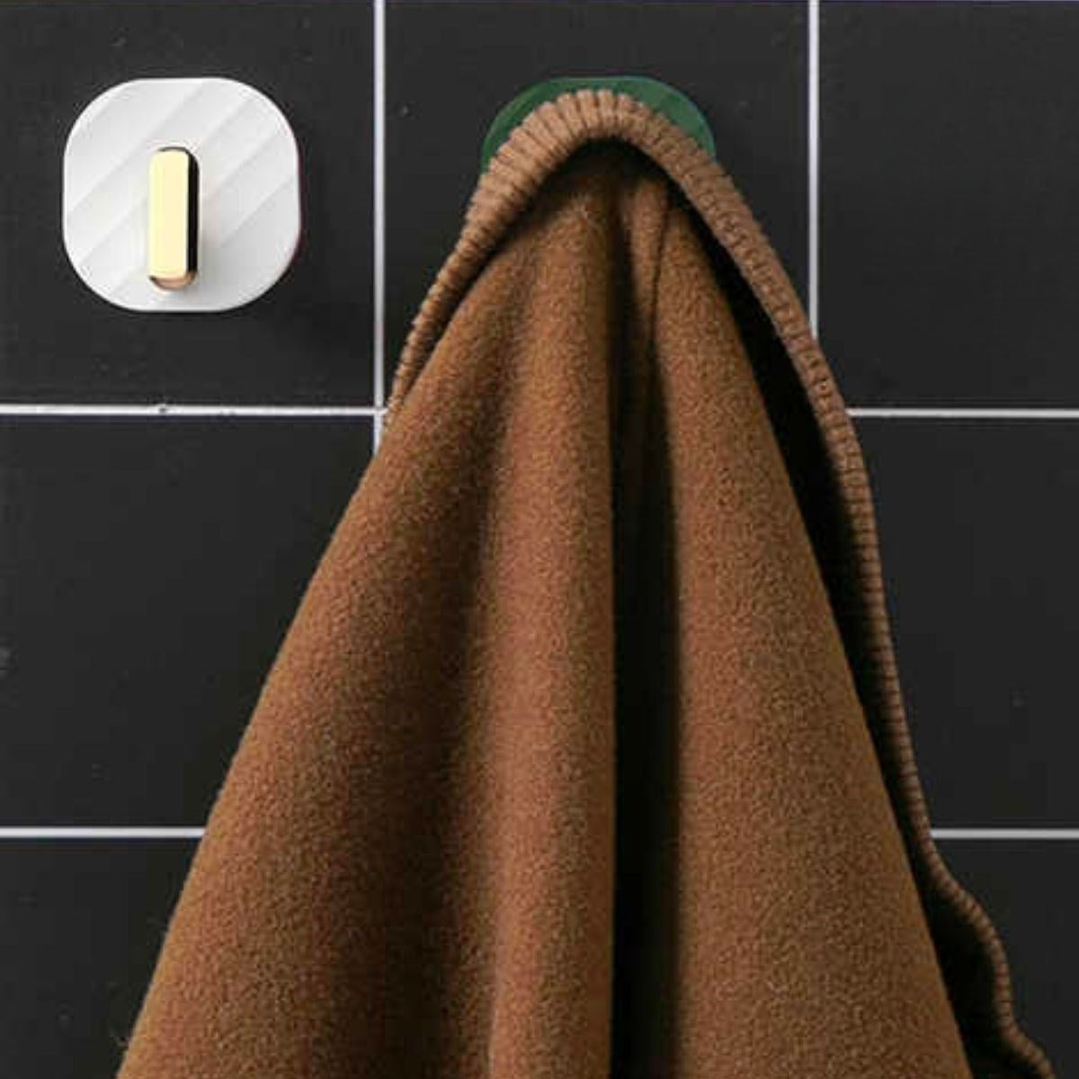 miorashop® 2li Yapışkanlı Retro Askılık Dolap Kapak Kulpu Beyaz