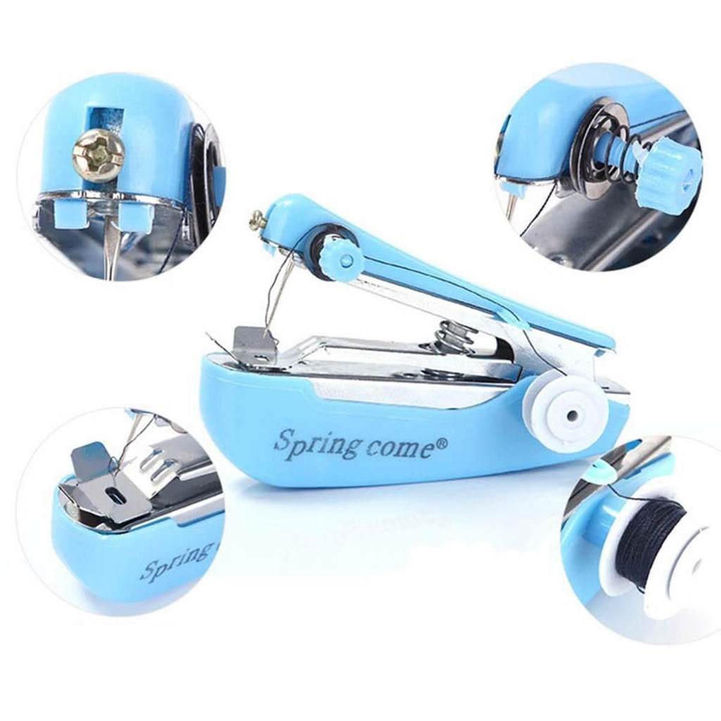 miorashop® Spring Come Mini Kolay Seyehat ve Ev Tipi El Dikiş Dikme Makinası