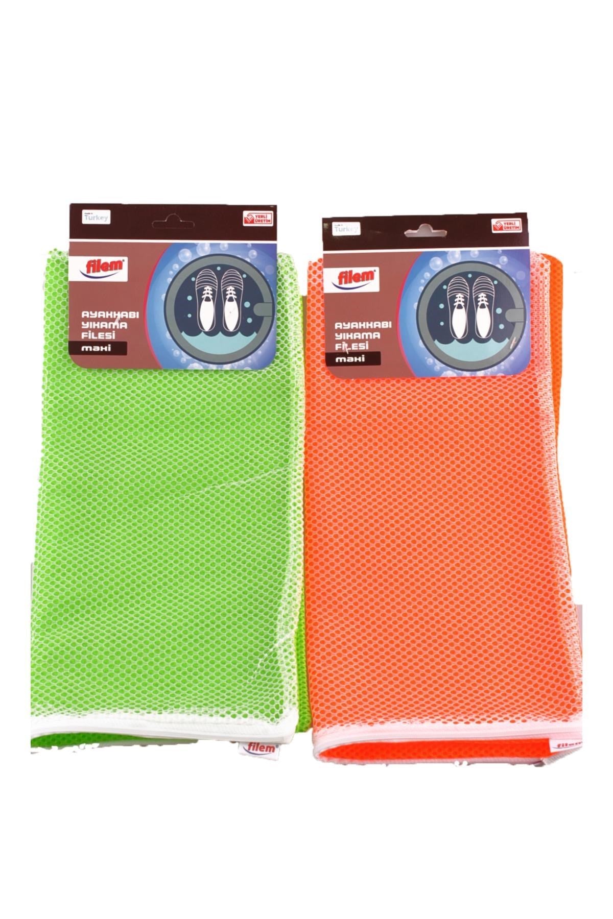 miorashop® Çamaşır Makinesi İçinde Ayakkabı Terlik Yıkama Filesi  Fermuarlı