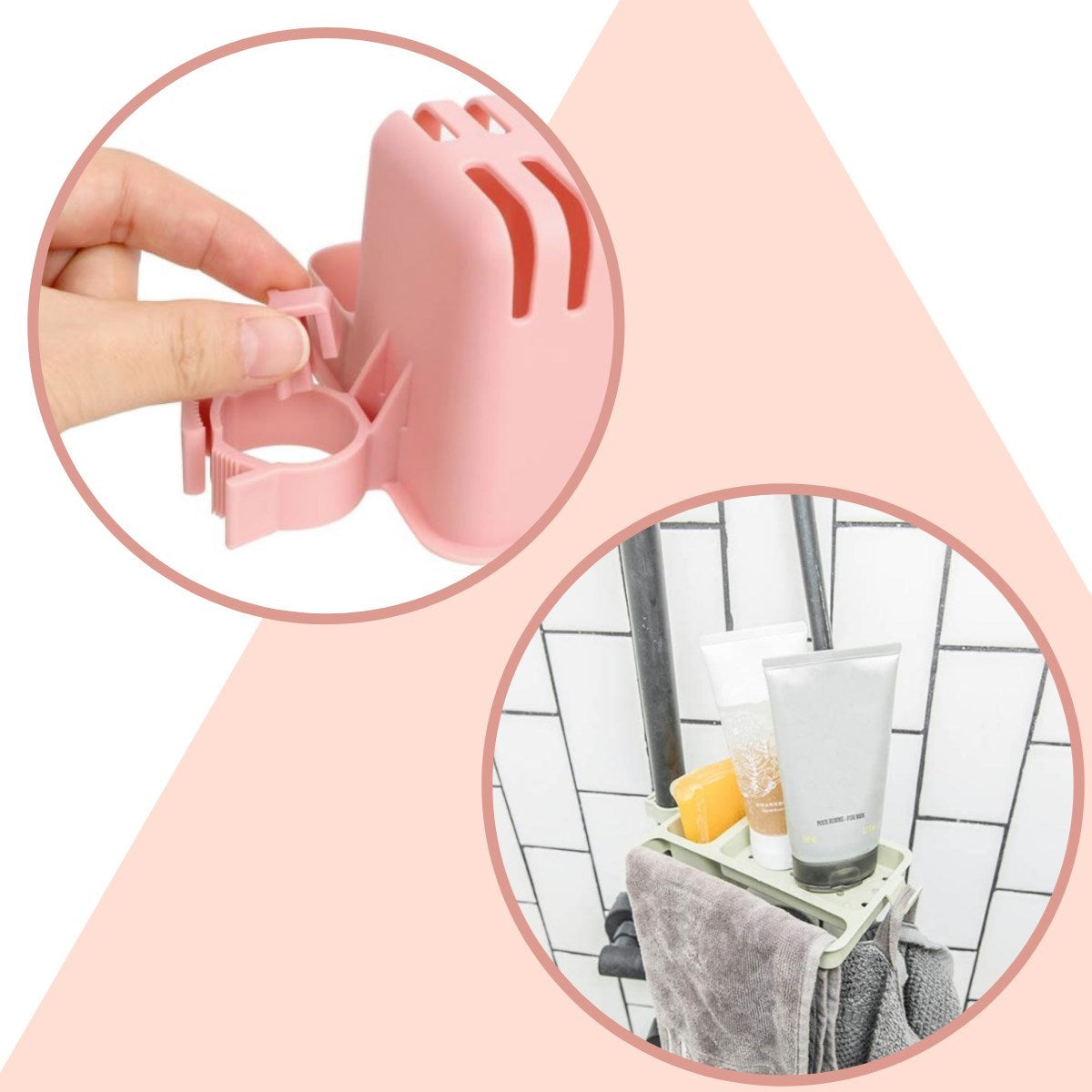 miorashop® Musluğa Takılan Sünger Havlu Askılı Sabun Hazneli mutfak Banyo Lavabo Düzenleyici Organizer