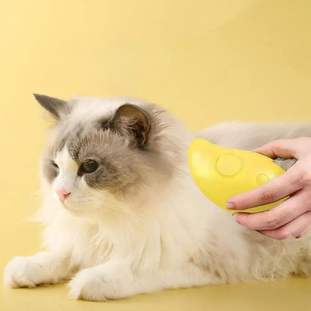 miorashop® Buharlı Yumuşak Silikon Uçlu Kedi & Köpek Tüy Tarama Tarağı Yıkama Fırçası