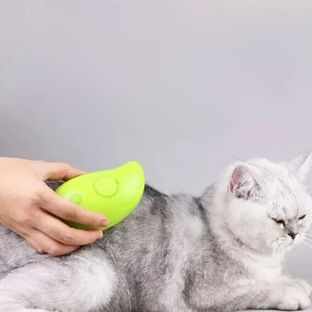miorashop® Buharlı Yumuşak Silikon Uçlu Kedi & Köpek Tüy Tarama Tarağı Yıkama Fırçası