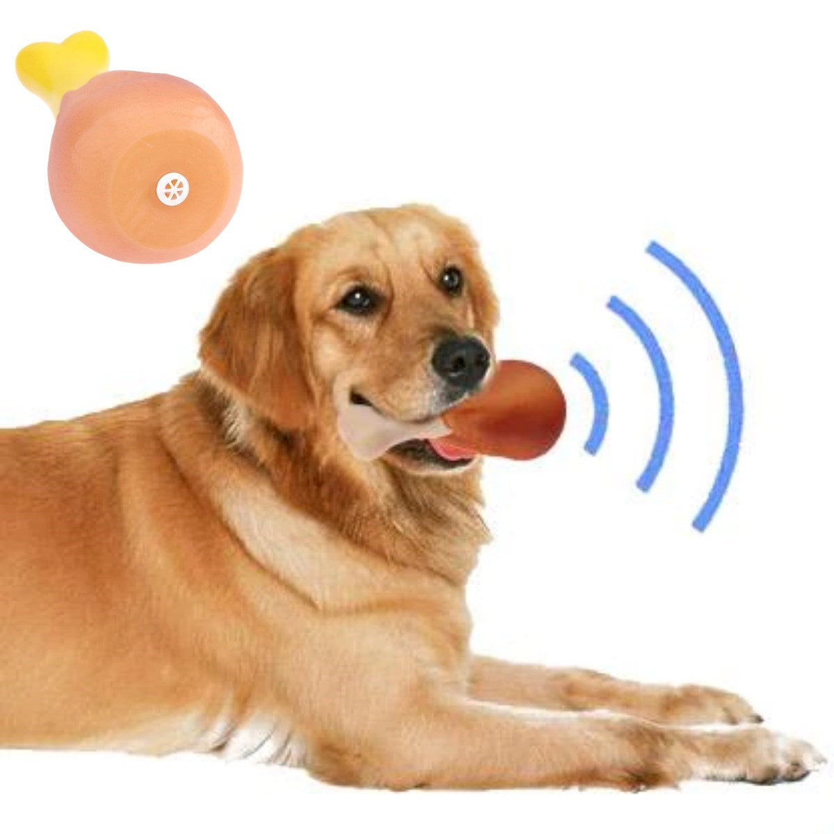 miorashop Köpekler İçin Oyuncak Tavuk Budu