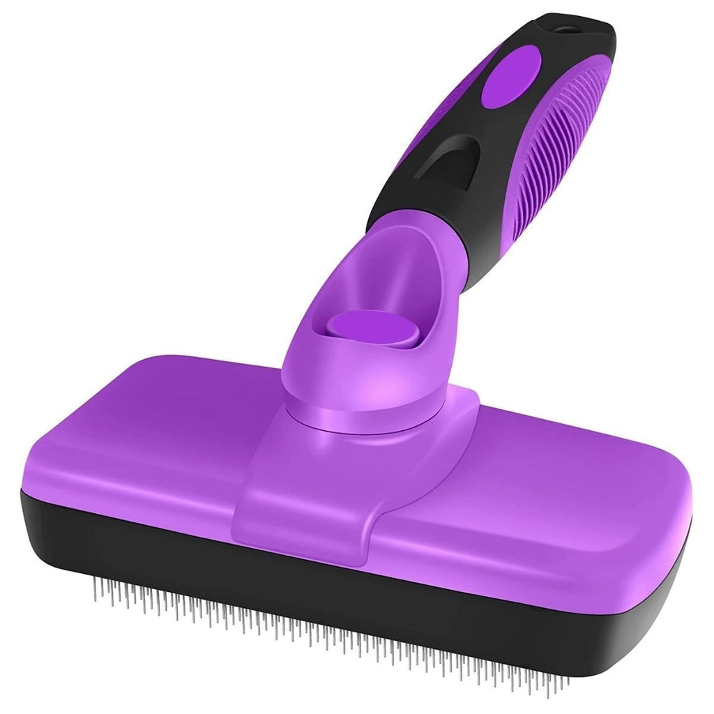 miorashop®  Otomatik Temizlenebilen Tuşlu Pratik Kedi Köpek Tüy Toplama Fırçası