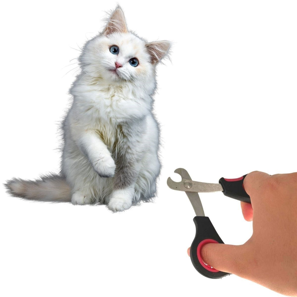 miorashopBüyük Irk Köpek Kedi Çelik Uçlu Evcil Hayvan Tırnak Makası Pati Bakım Aleti Ergonomik Kaymaz