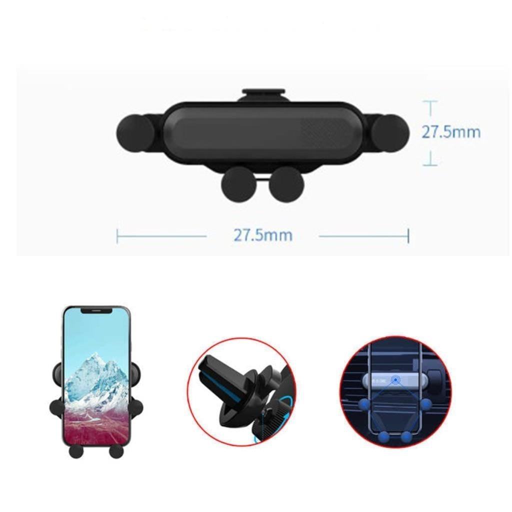 miorashop® 4 Nokta Destekli Araç İçi Cep Telefonu Sabitleyici Tutucu Aparat