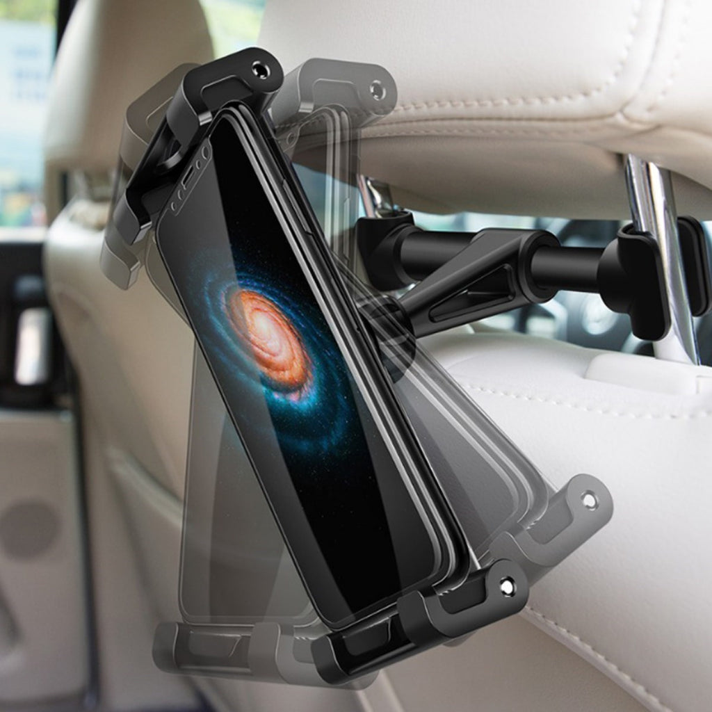 miorashop® Oto Koltuk Arkası Telefon Tablet Tutucu Ayarlanabilir 360 Derece Dönebilen Pratik Stand