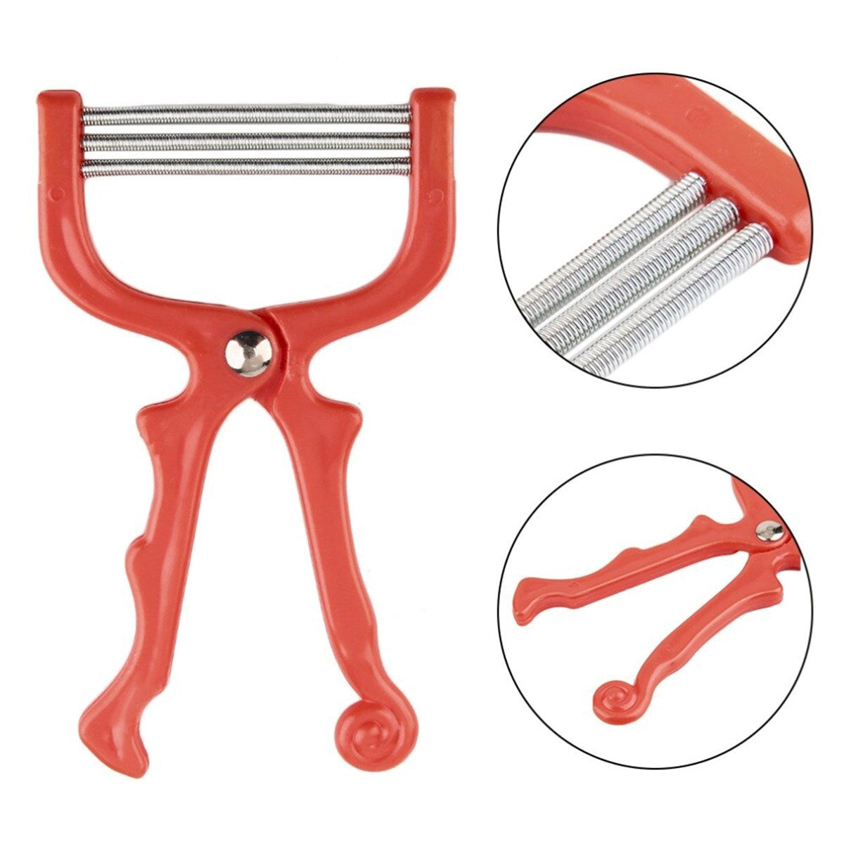 miorashop® Kaş Bıyık Yüz Tüy Alma Aleti Yaylı Yüz Epilasyon Aleti