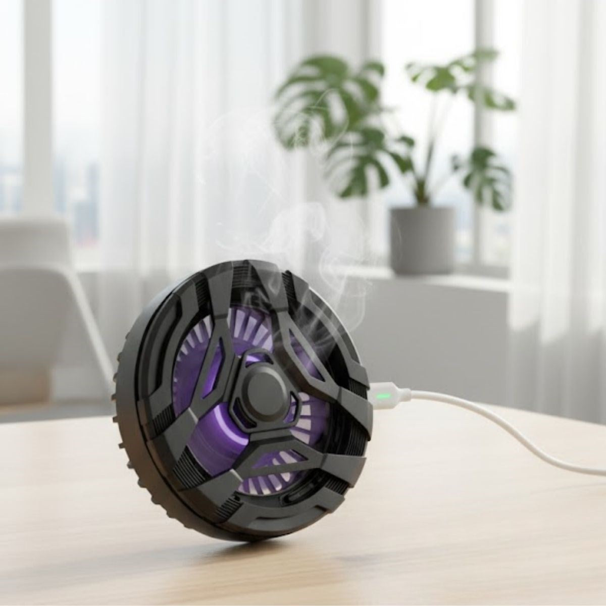 miorashop® Manyetik Telefon ve Tablet Soğutucu – Güçlü Sessiz Fanlı, Hızlı Isı Dağıtıcı Mobil Cihaz Soğutma Aparatı S25 Radiator