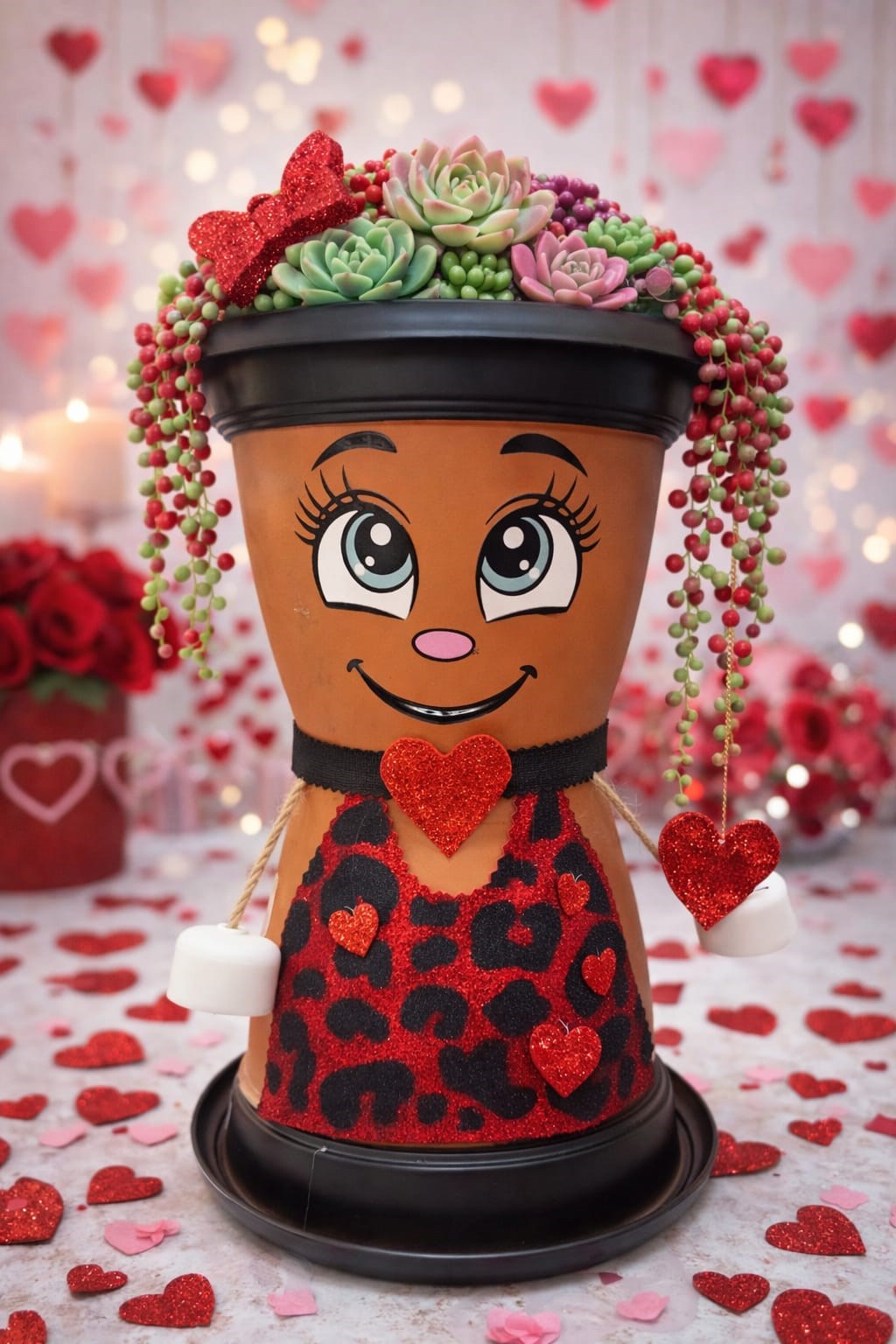 LEO Hanım Dekoratif Saksı 1,7 Litre