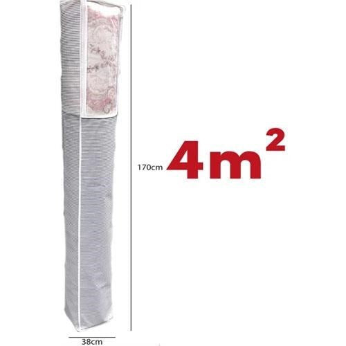 miorashop® Pencereli Halı Hurcu Toz geçirmez Sağlam Dayanıklı Hurç Organizer 4m²