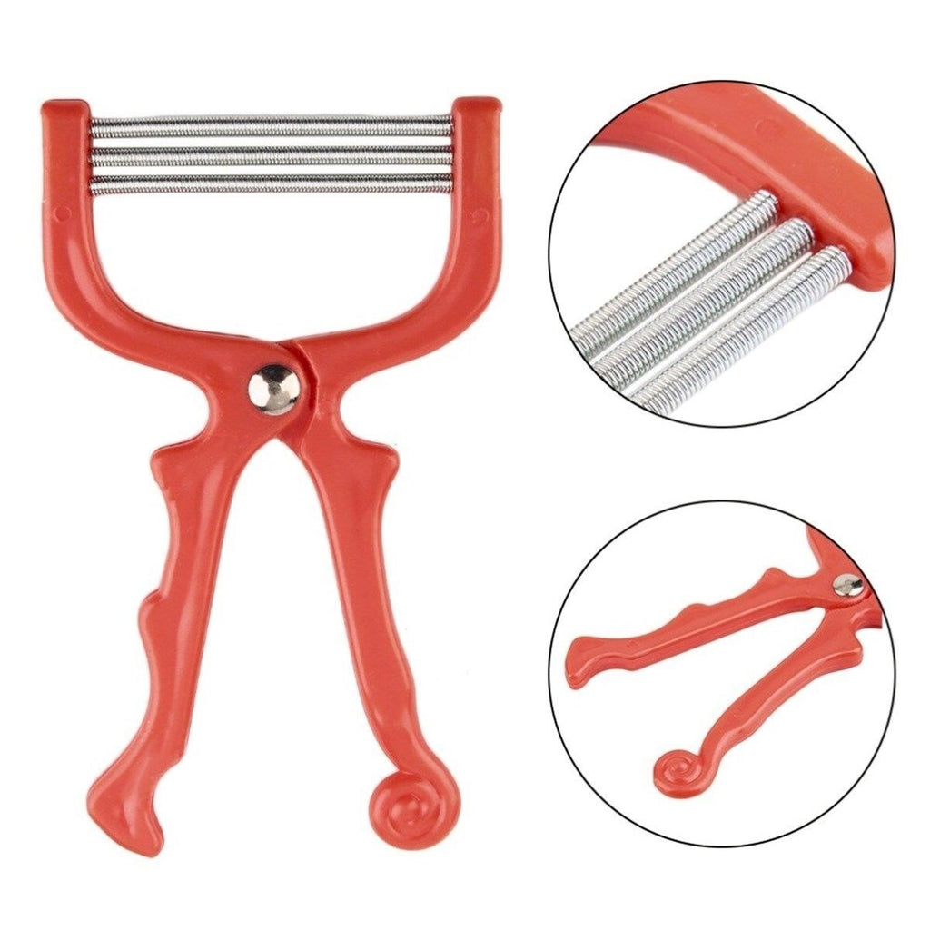miorashop® Kaş Bıyık Yüz Tüy Alma Aleti Yaylı Yüz Epilasyon Aleti