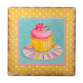 miorashop® Decotown Duvar Panosu 40*40 Cup Cake Muffin Motifli Duvar Süsü