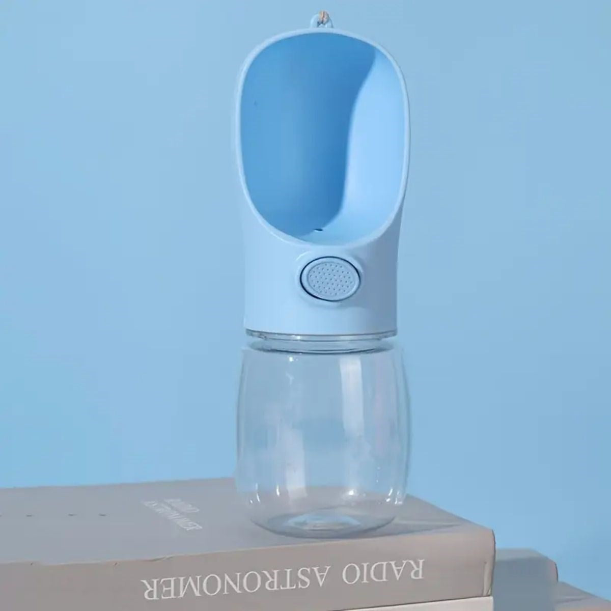 miorashop® Taşınabilir Butonlu 350 ml Evcil Hayvan Suluğu