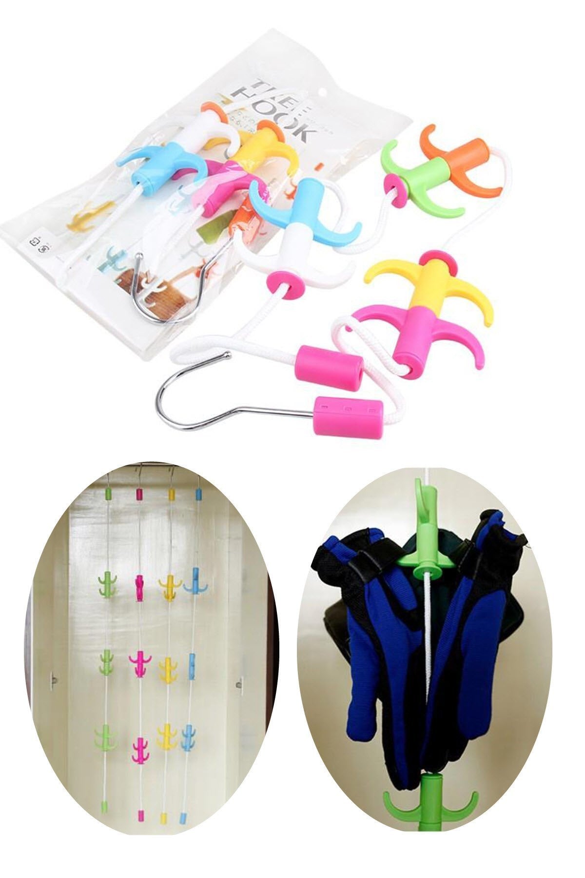 miorashop® Dolap İçi Düzenleyici Askı Elbise Giysi Organizer Sihirli Askılık