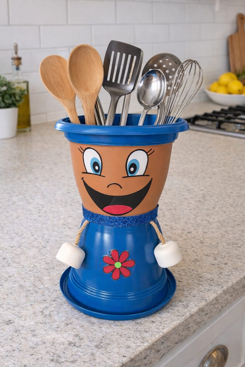 MAVİŞKO VİLLA DEKORATİF SAKSI 1,7 Litre