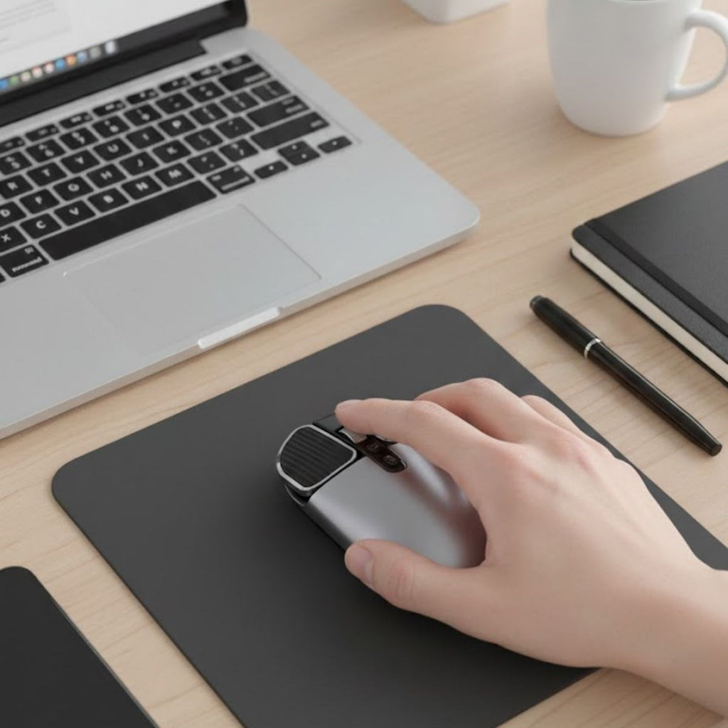 miorashop® Sessiz Kablosuz Mouse – Wireless Optik Mouse, Sessiz Tıklama, Ergonomik Tasarım