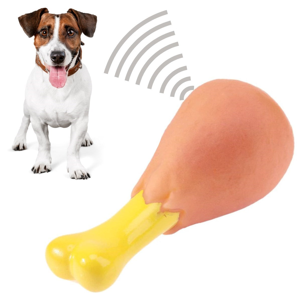 miorashop Köpekler İçin Oyuncak Tavuk Budu