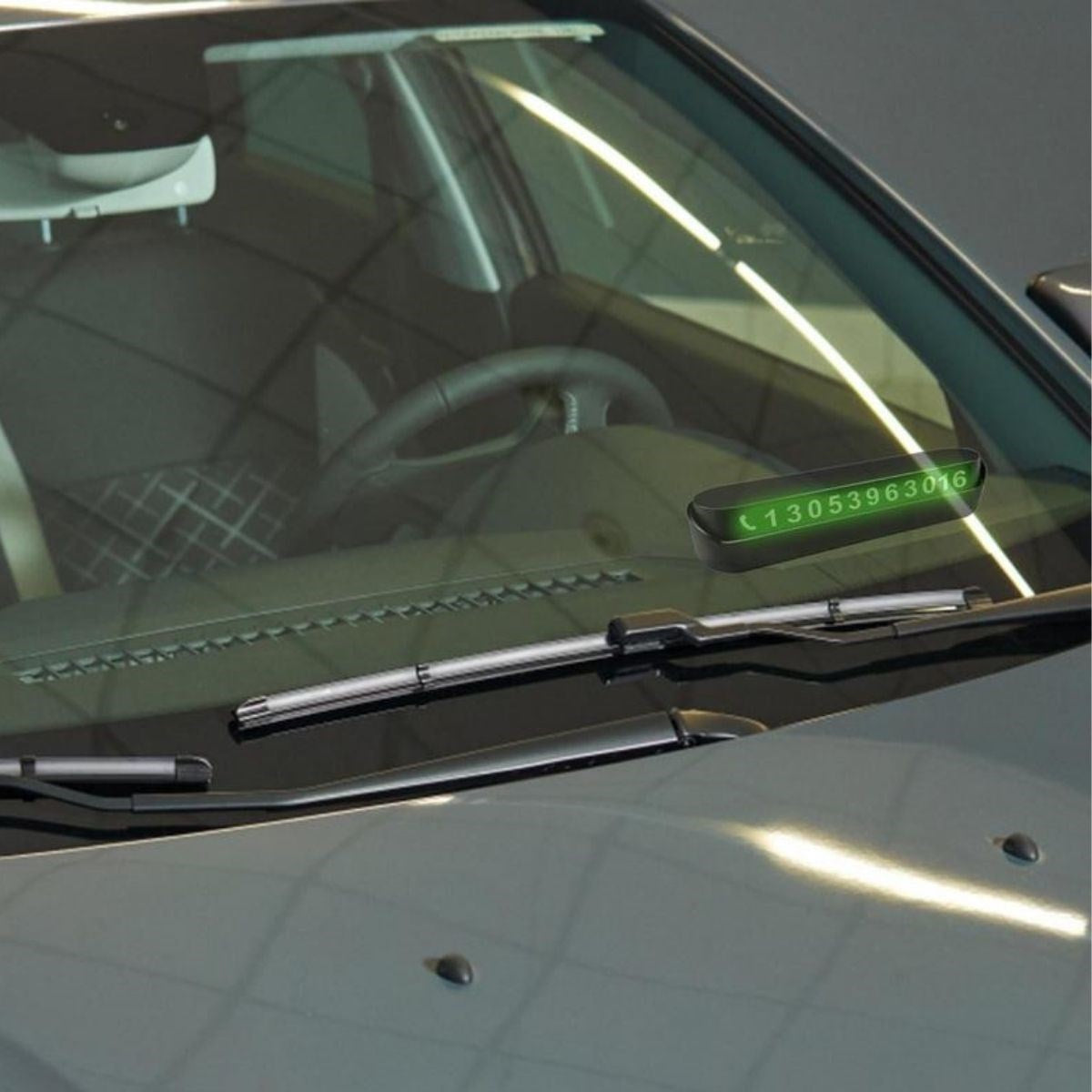 miorashop® Pratik Fosforlu Telefon Numarası Yamzak İçin Araç İçi Oto Numaratör Numaralık