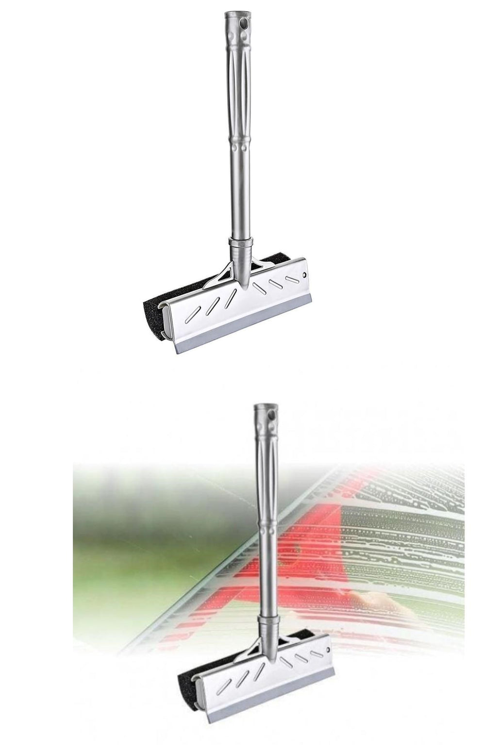 miorashop® Çift Taraflı Parfüm Kokulu Süngerli Pratik Cam Silme Aparatı
