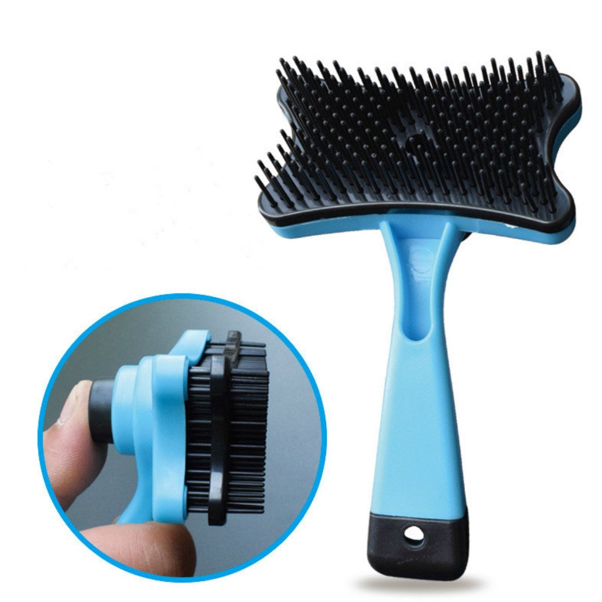 miorashop® Evcil Hayvan Kedi Köpek Tüy Toplayıcı Otomatik Tuşlu Pet Tarak