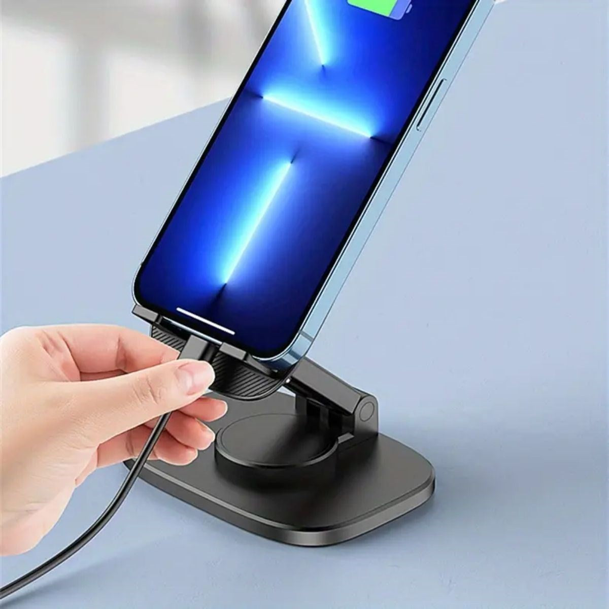 miorashop® 360 Döner Masaüstü Mobil Telefon Tutucu Standı