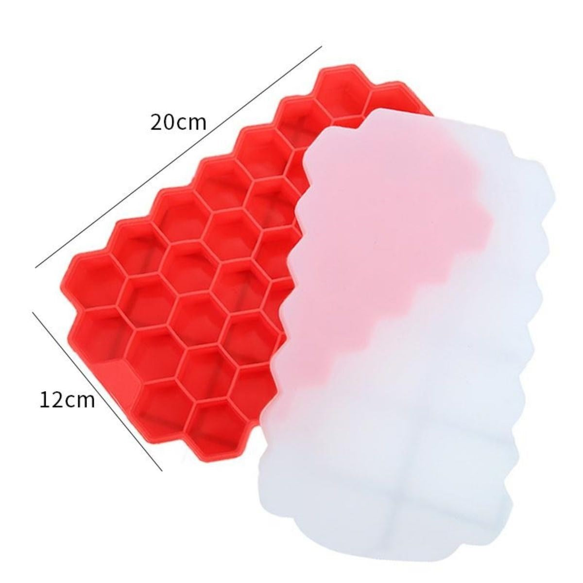miorashop® 37 Bölmeli Slikon Petek Şeklinde Buz Kalıbı