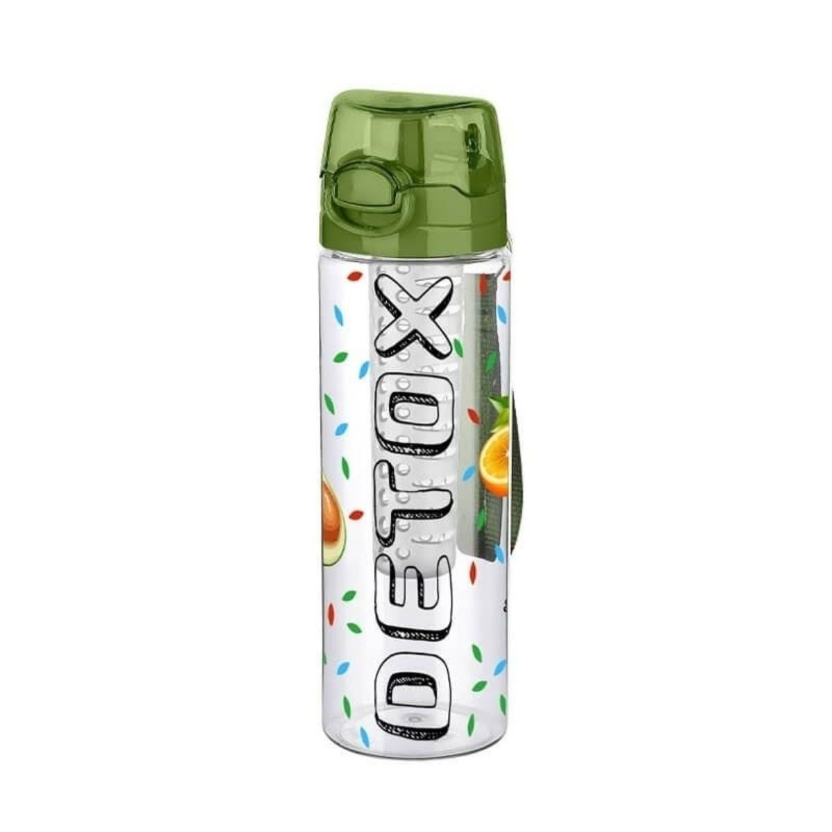 miorashop® Tutma Saplı Kilitli Kendiliğinden Süzgeçli Kolay Taşınabilir Detoks Sporcu Diyet Matarası