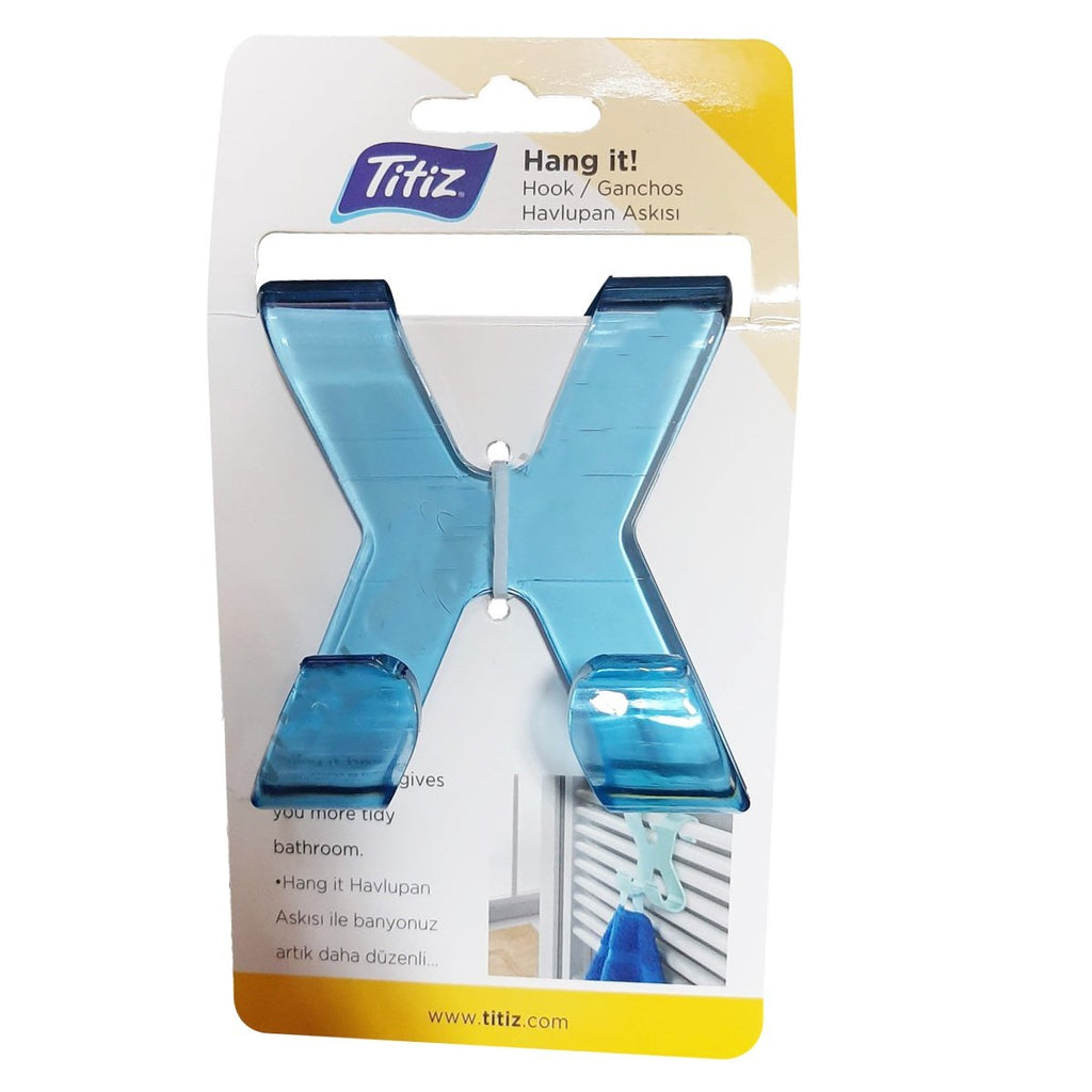 miorashop® Hang it Pratik Kolay Taşımabilir Havlupan 2 Kancalı Banyo Askısı