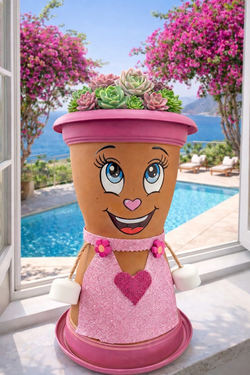 PEMBE SULTAN  Saksı 1,7 Litre