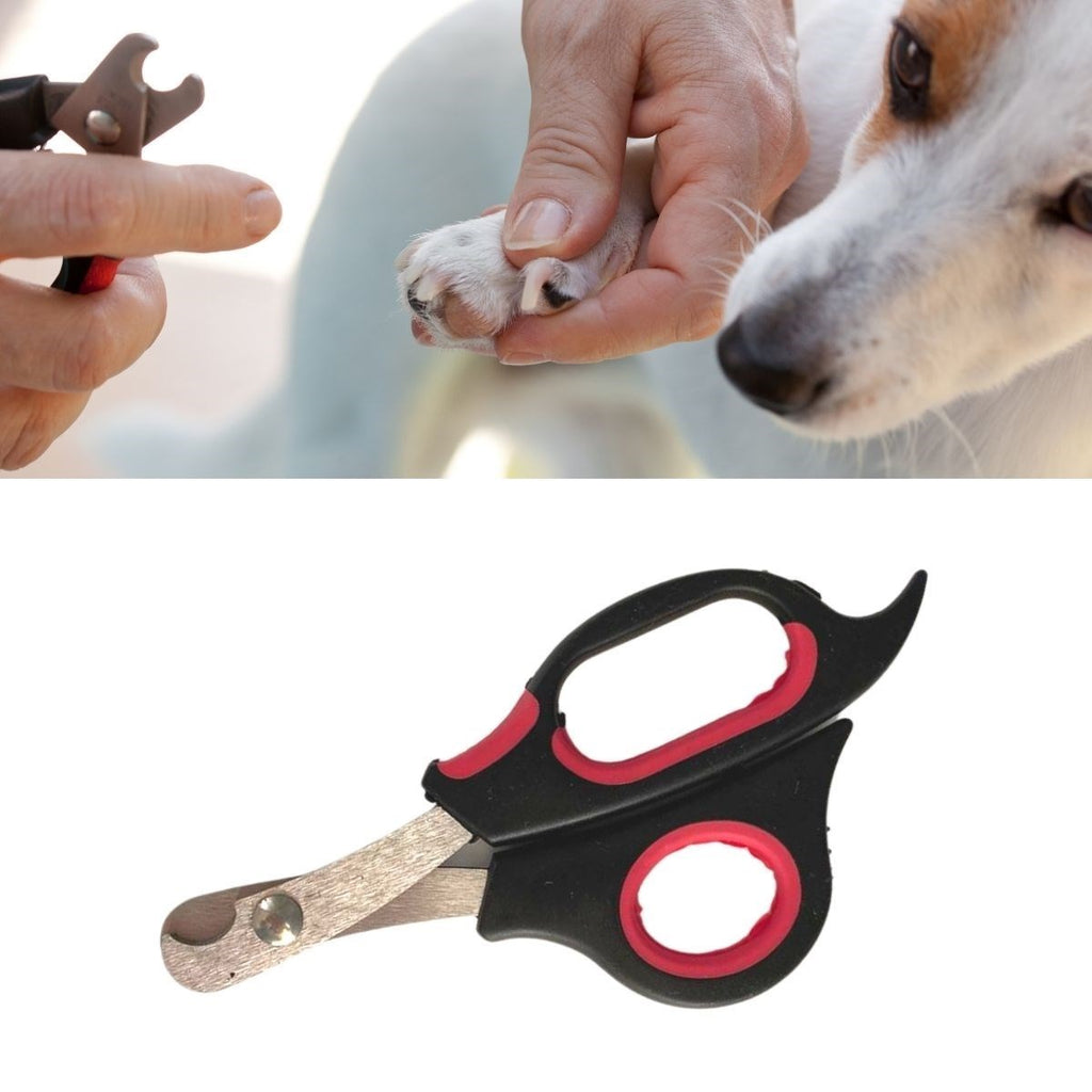 miorashopBüyük Irk Köpek Kedi Çelik Uçlu Evcil Hayvan Tırnak Makası Pati Bakım Aleti Ergonomik Kaymaz