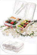 miorashop® Takeaway Ergonomik Asorti Çatal Bıçaklı Pratik Yoğurt Saklama Kabı