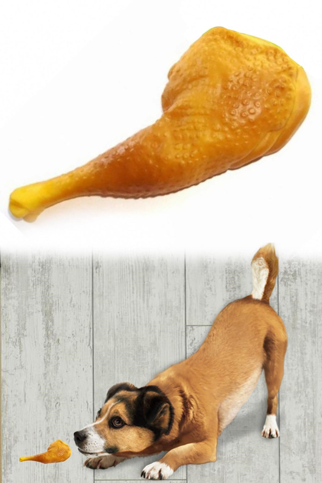 miorashop Köpekler İçin Oyuncak Tavuk Budu