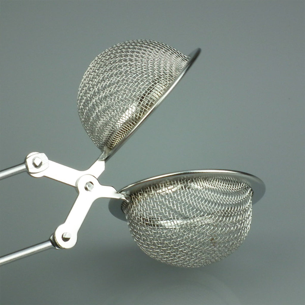 miorashop® Paslanmaz Metal Pratik Kolay Bitki Çayı Demleme Süzgeci Aparatı