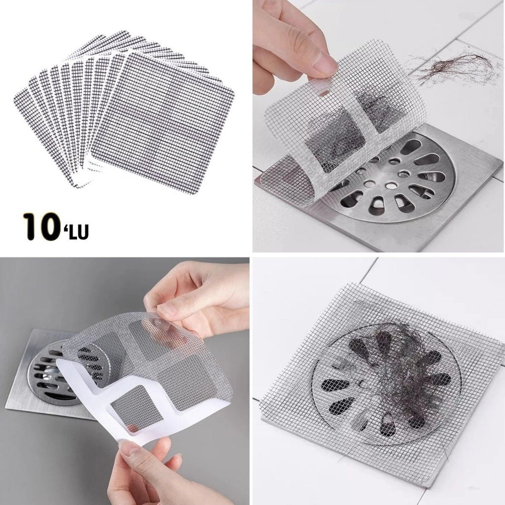 miorashop® 10'lu Banyo ve Mutfak Lavabo Koku Önleyici ve Haşere Böcek Önleyici Gider Filtresi